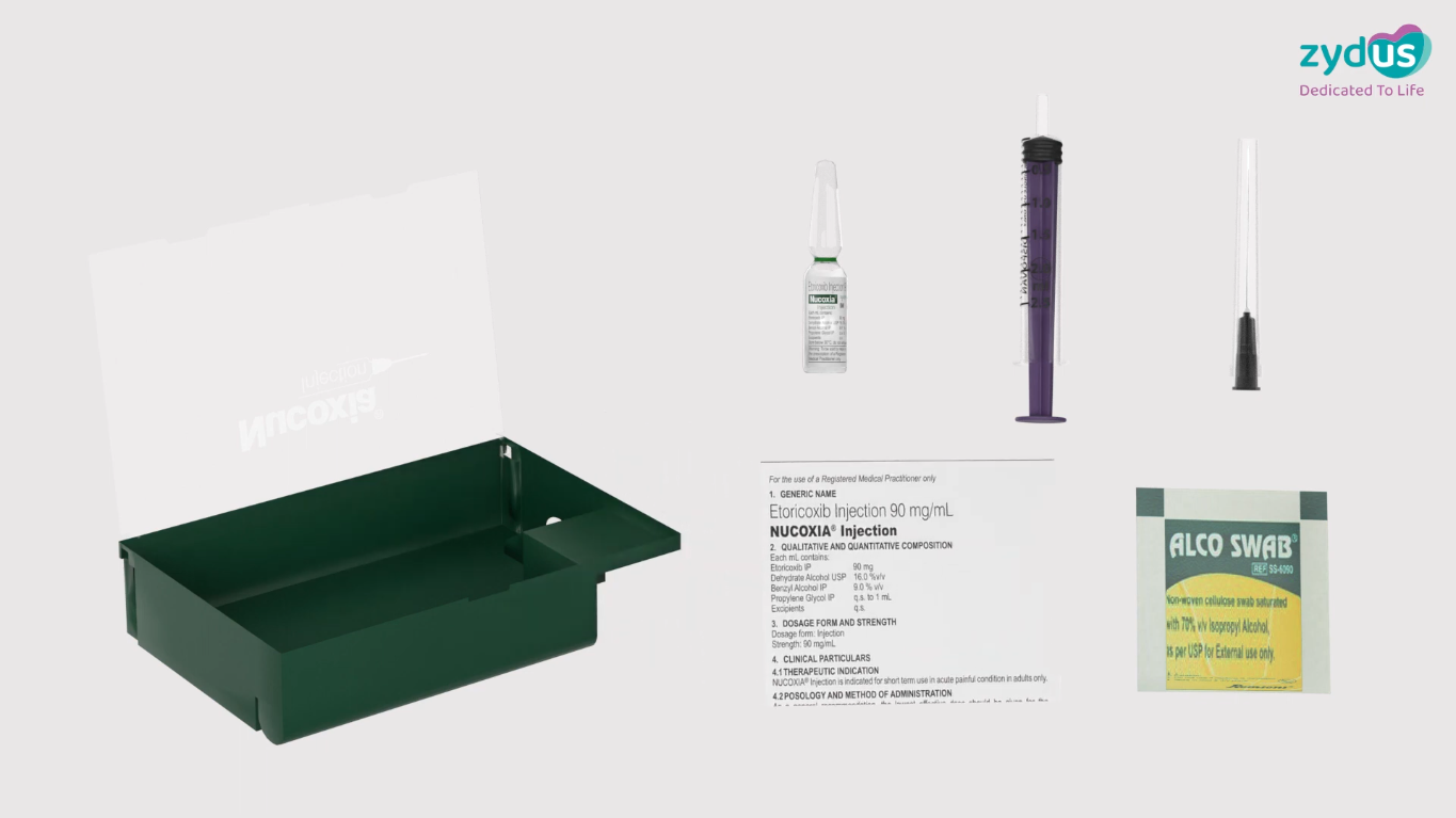 Nucoxia Injection Video Description With Package